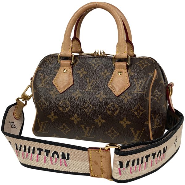 1000069361219 11 Louis Vuitton Speedy Bandouliere 20 Monogram Shoulder Bag Brown