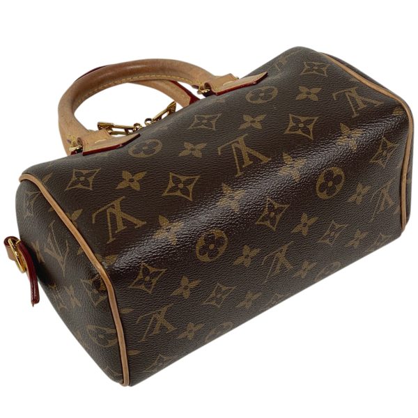 1000069361219 12 Louis Vuitton Speedy Bandouliere 20 Monogram Shoulder Bag Brown