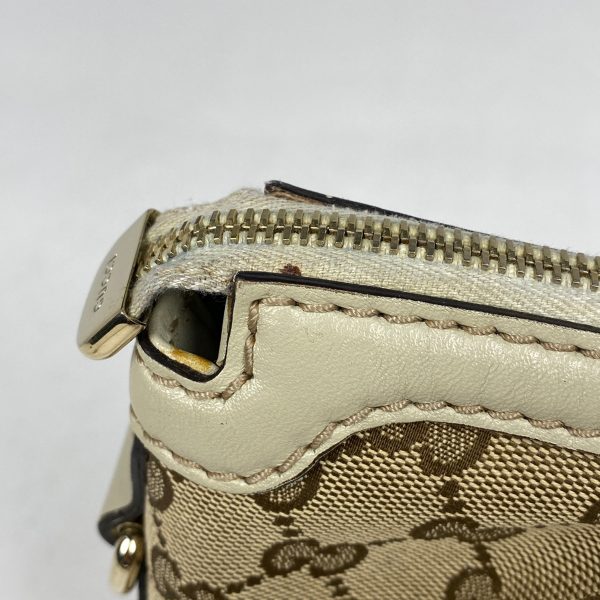 1000069383600 13 Gucci GG Pattern Sookie Handbag GG Canvas Beige