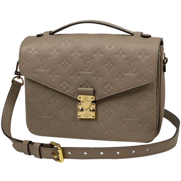 1000069383853 11 Louis Vuitton Pochette Metis MM 2WAY Bag Monogram Empreinte Grey