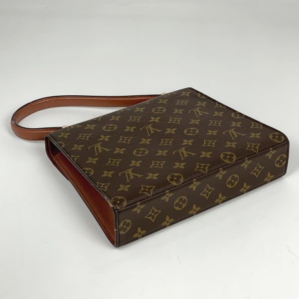 1000069403476 12 Louis Vuitton Malsherbe Handbag Monogram Brown