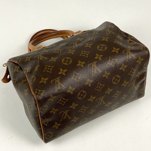 1000069409959 12 Louis Vuitton Speedy 25 Boston Bag Monogram Brown