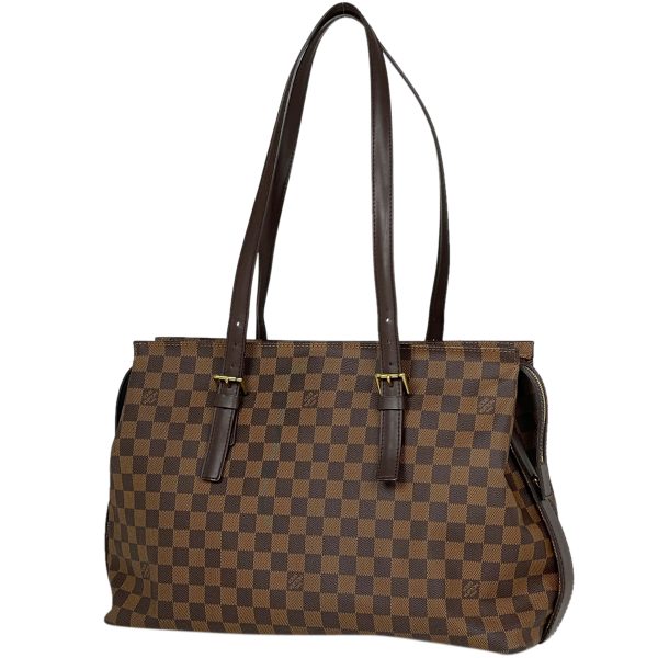 1000069411563 11 Louis Vuitton Chelsea Tote Bag Damier Brown