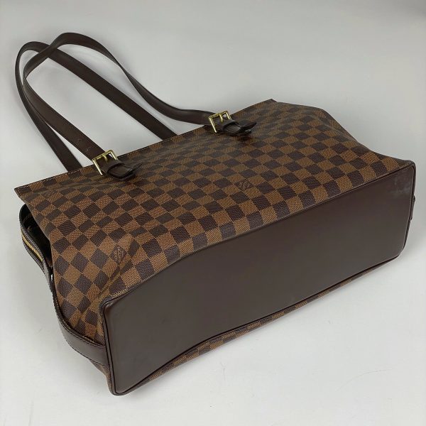 1000069411563 12 Louis Vuitton Chelsea Tote Bag Damier Brown