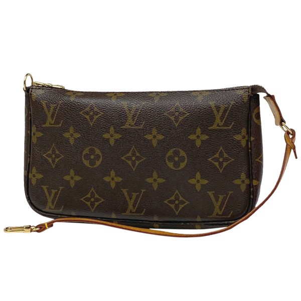 1000069441782 11 Louis Vuitton Pochette Accessories Monogram Cosmetic Pouch Brown