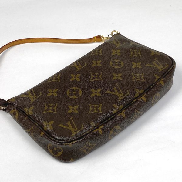 1000069441782 12 Louis Vuitton Pochette Accessories Monogram Cosmetic Pouch Brown