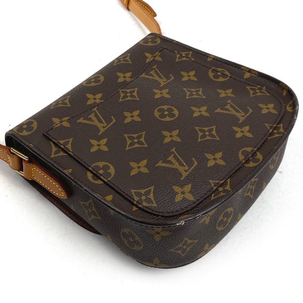 1000069525512 12 Louis Vuitton Saint Cloud 18 Crossbody Shoulder Bag Monogram Brown