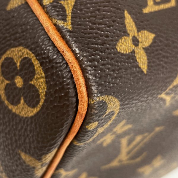 1000069529046 13 Louis Vuitton Speedy 40 Monogram Boston Bag Brown