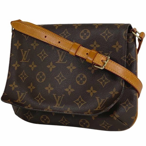 1000069529251 11 Louis Vuitton Musette Tango Short Monogram Shoulder Bag Brown