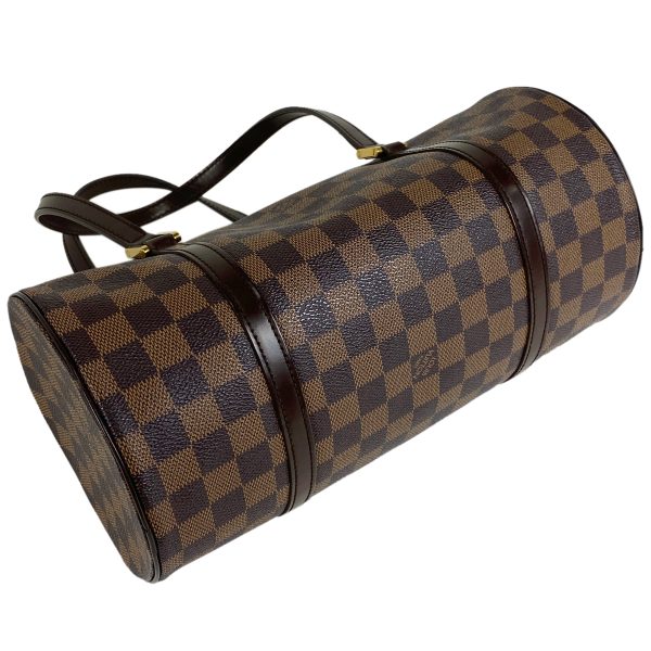 1000069529305 12 Louis Vuitton Papillon 30 Damier Barrel Bag Brown