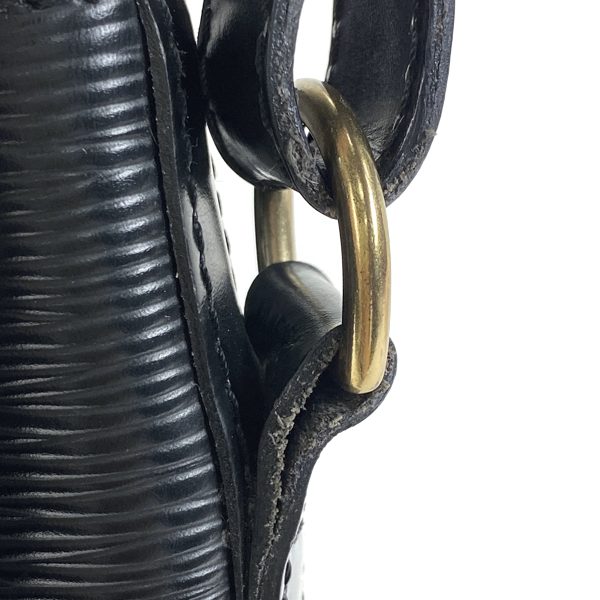 1000069529503 14 Louis Vuitton Noe Drawstring Shoulder Bag Epi Black