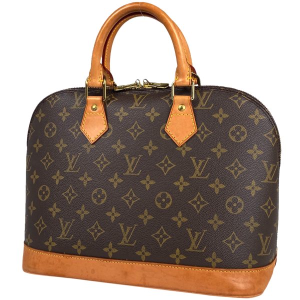 1000069529848 11 Louis Vuitton Alma Monogram Handbag Brown