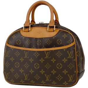 1000069605146 11 Louis Vuitton Brandlin Monogram Handbag Brown Red