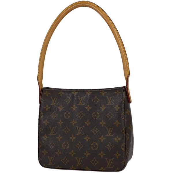 1000069636591 11 Louis Vuitton Looping MM Shoulder Bag Monogram Brown