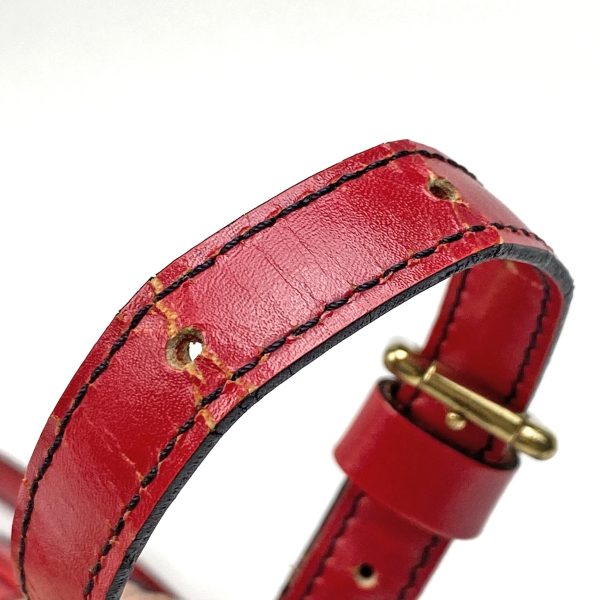 1000069638595 13 Louis Vuitton Danube Epi Crossbody Bag Red