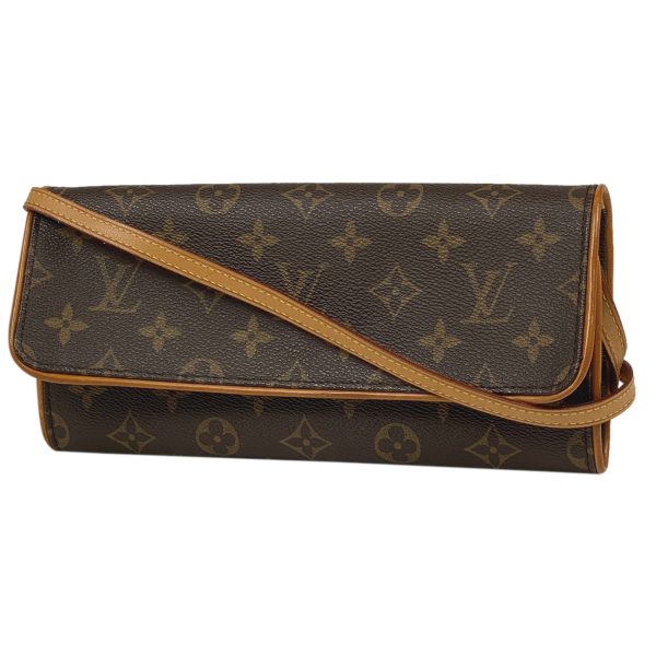 1000069649157 11 Louis Vuitton Pochette Twin GM Monogram Brown