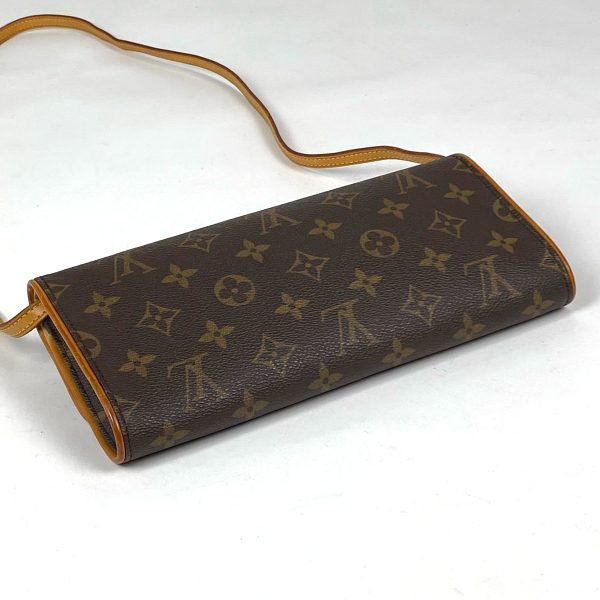 1000069649157 12 Louis Vuitton Pochette Twin GM Monogram Brown