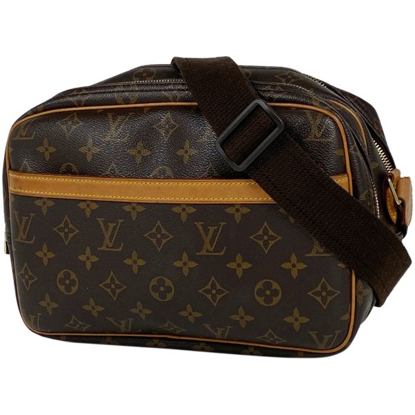 1000069650894 11 Louis Vuitton Reporter PM Crossbody Bag Monogram Brown