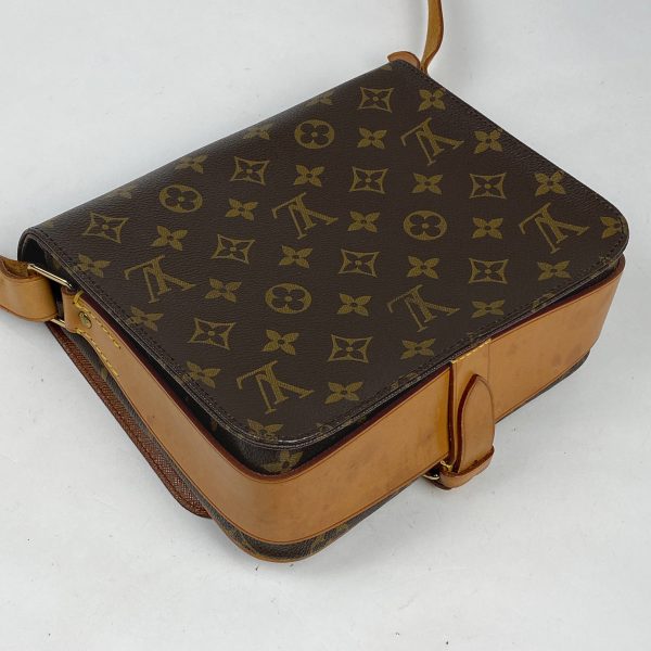 1000069654663 12 Louis Vuitton Cartesiere 22 Crossbody Shoulder Bag Monogram Brown