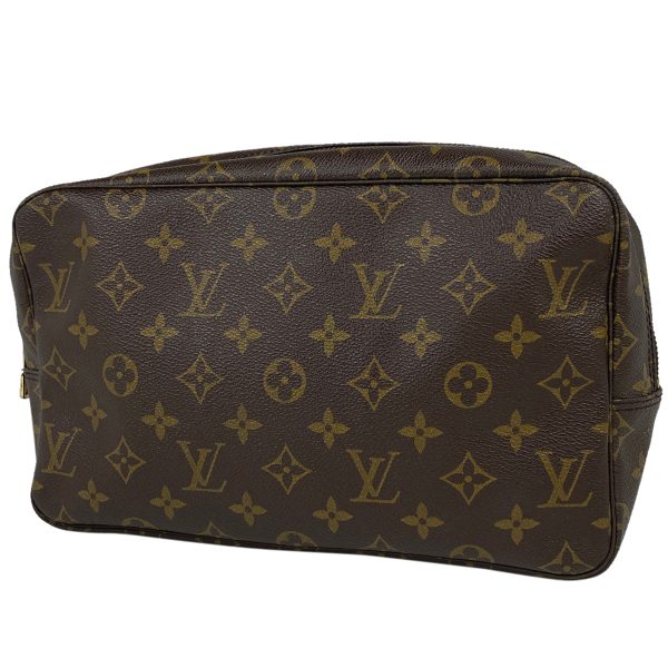 1000069654908 11 Louis Vuitton Truth Toilette 28 Monogram Cosmetic Pouch Brown