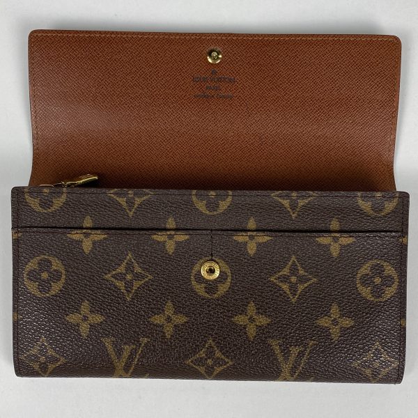 1000069659804 17 Louis Vuitton Porte Monet Monogram Brown