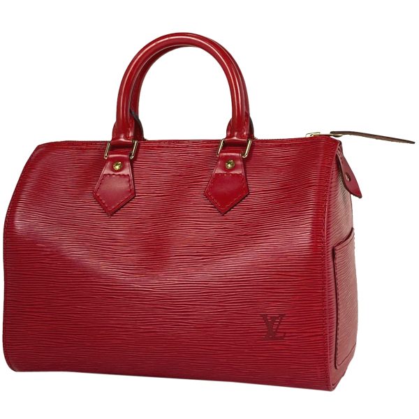 1000069659934 11 Louis Vuitton Speedy 25 Epi Castilian Red