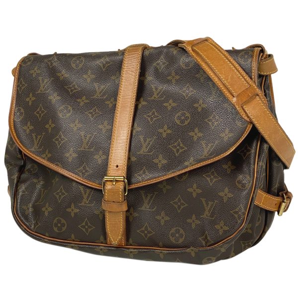 1000069660053 11 Louis Vuitton Saumur 35 Monogram Brown