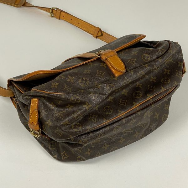 1000069660053 12 Louis Vuitton Saumur 35 Monogram Brown