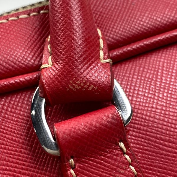 1000069664310 15 Prada Saffiano Leather Handbag Red