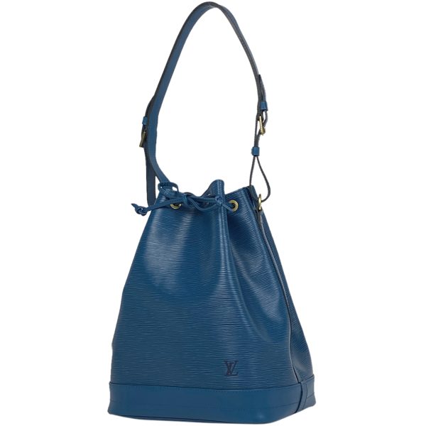 1000069667595 11 Louis Vuitton Noe Epi Drawstring Shoulder Bag Blue