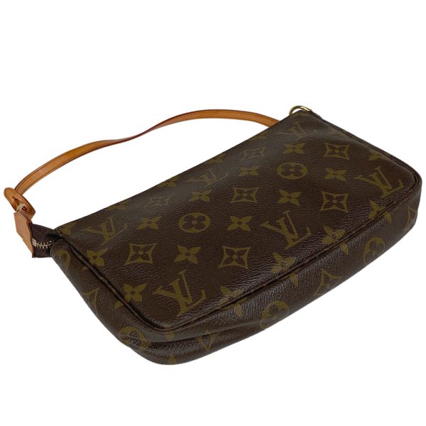 1000069682611 12 Louis Vuitton Pochette Accessories Monogram Makeup Cosmetics Pouch Brown