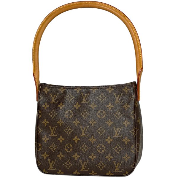 1000069688330 11 Louis Vuitton Looping MM Shoulder Bag Monogram Brown