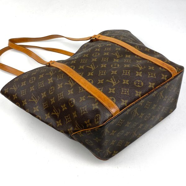 1000069694492 12 Louis Vuitton Sack Shopping Monogram Tote Bag Brown