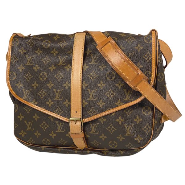 1000069696373 11 Louis Vuitton Saumur Crossbody Bag Monogram Brown