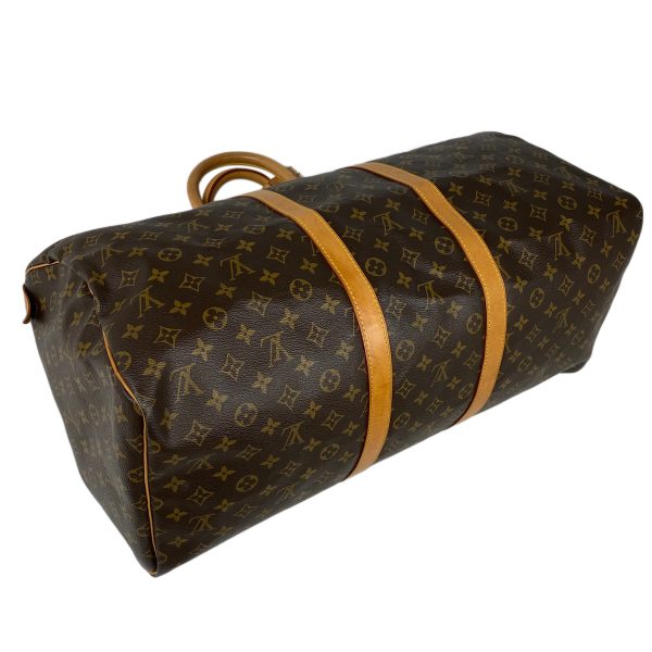 1000069701770 12 Louis Vuitton Keepall 55 Monogram Brown