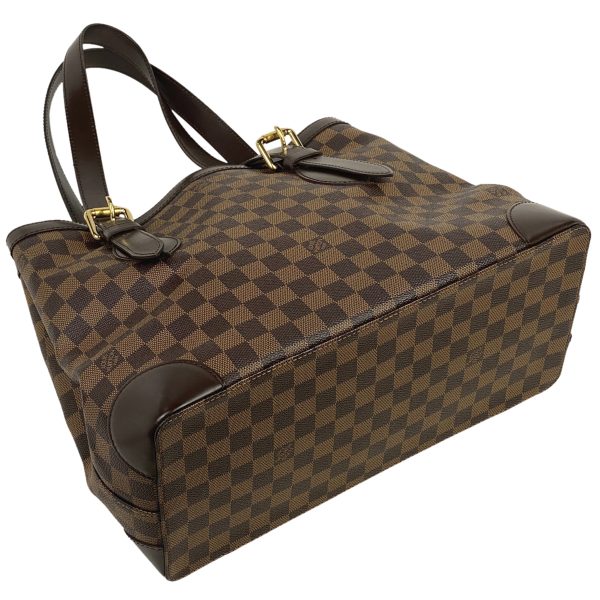 1000069720214 12 Louis Vuitton Hampstead MM Damier Brown