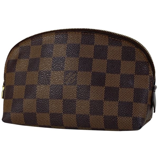 1000069725325 11 Louis Vuitton Pochette Cosmetic Makeup Pouch Damier Brown