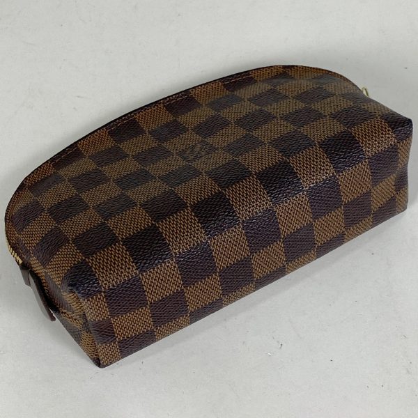 1000069725325 12 Louis Vuitton Pochette Cosmetic Makeup Pouch Damier Brown