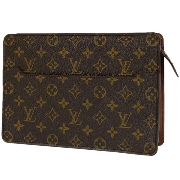 1000069755285 11 Louis Vuitton Pochette Homme Clutch Bag Monogram Brown