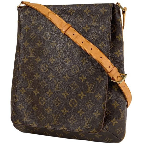 1000069755315 11 Louis Vuitton Musette Crossbody Shoulder Bag Monogram Brown