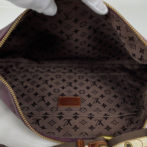 1000069776242 18 Louis Vuitton Pochette Onata Shoulder Bag Leather Purple