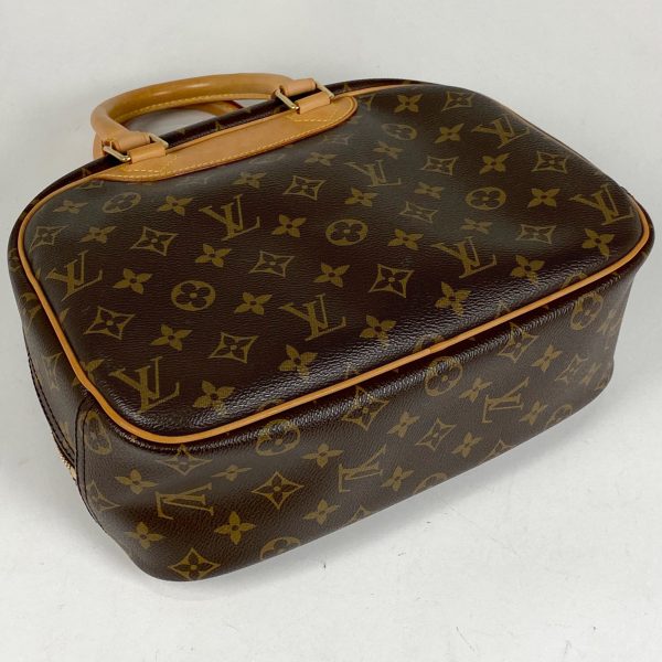 1000069776839 12 Louis Vuitton Trouville Boston Bag Monogram Brown