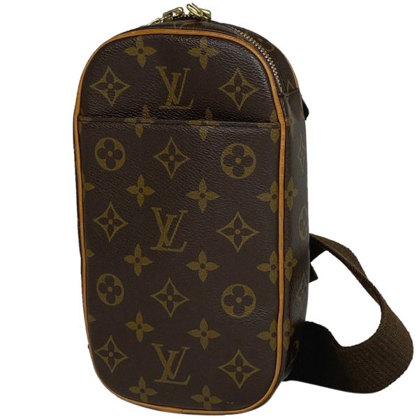 1000069777744 11 Louis Vuitton Pochette Ganju Shoulder Bag Monogram Brown