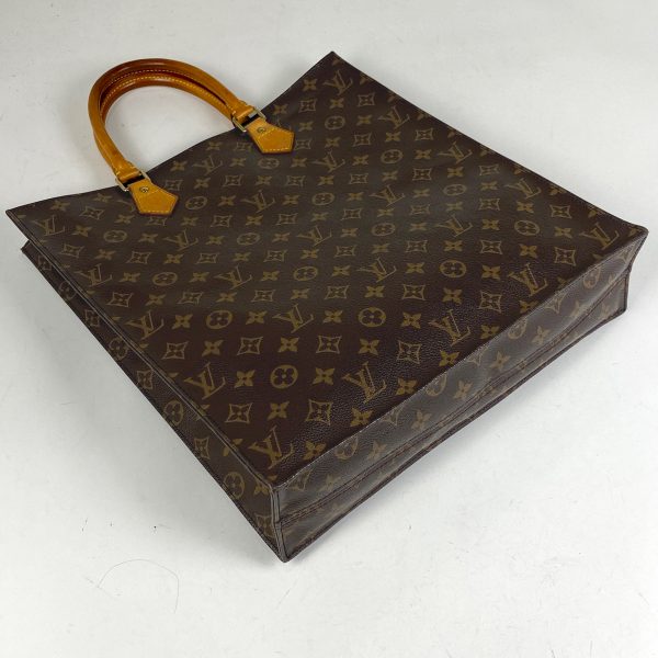 1000069787606 12 Louis Vuitton Sac Pla Commuter Tote Bag Monogram Brown