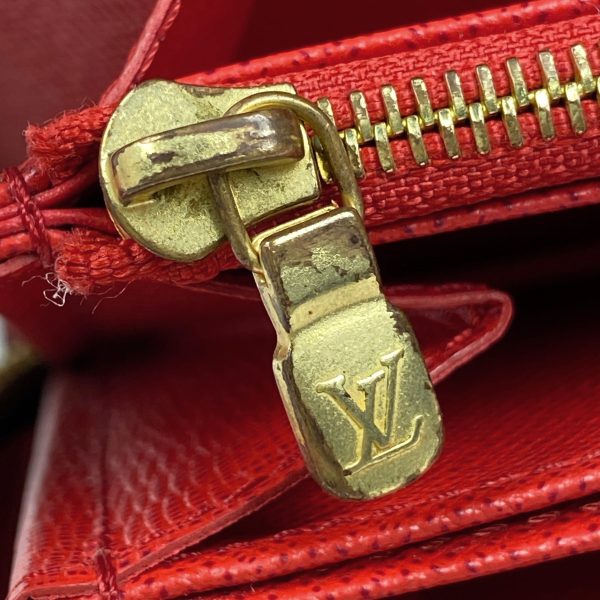 1000069796288 17 Louis Vuitton Zippy Wallet Round Zip Red