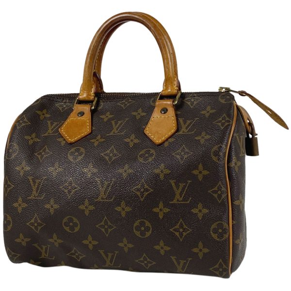 1000069799029 11 Louis Vuitton Speedy 25 Boston Bag Monogram Brown