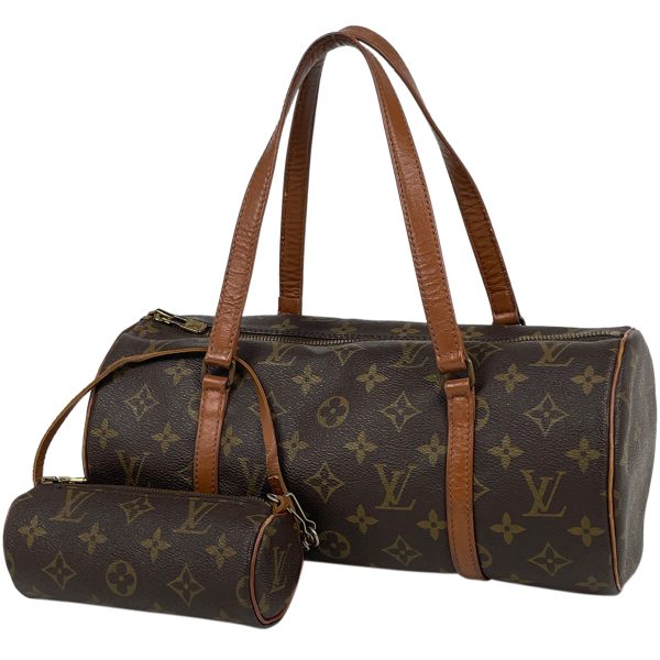 1000069799852 11 Louis Vuitton Papillon 30 Barrel Bag Monogram Brown