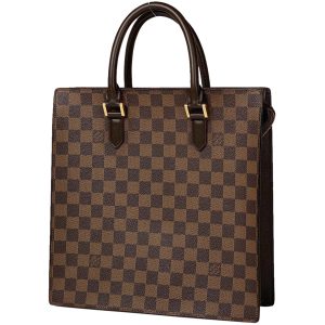 1000069799951 11 Louis Vuitton Sienna MM Tote Bag Damier Ebene Brown