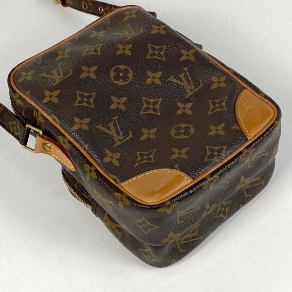 1000069803047 12 Louis Vuitton Amazon Crossbody Shoulder Bag Monogram Brown