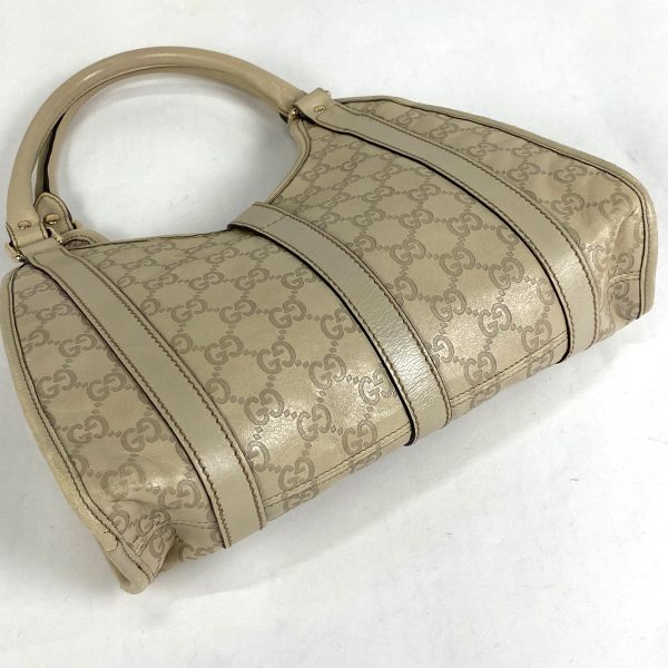 1000069837639 12 Gucci Guccisima Handbag Shoulder Leather White